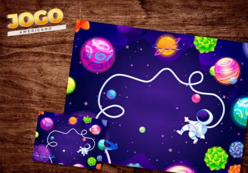 Jogo Americano - Astronauta