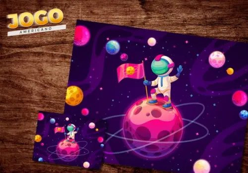 Jogo Americano - Astronauta