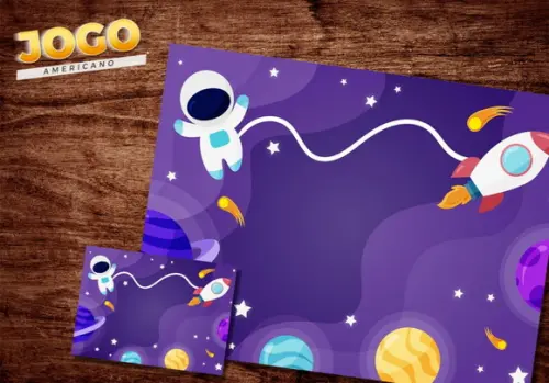 Jogo Americano - Astronauta
