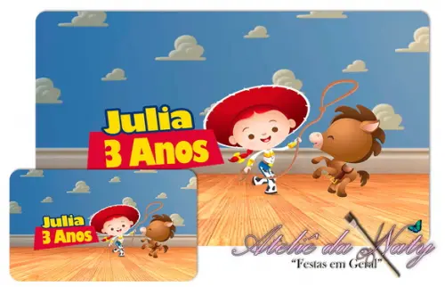 Jogo Americano - Baby Toy Story