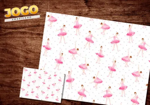 Jogo Americano - Bailarina