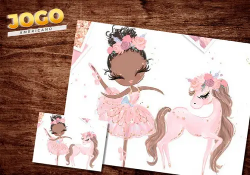 Jogo Americano - Bailarina