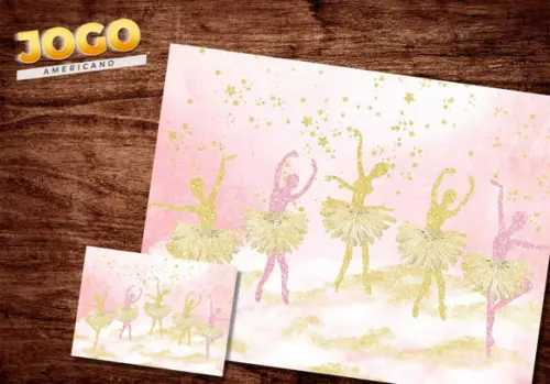 Jogo Americano - Bailarina