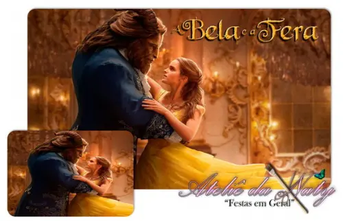 Jogo Americano - Bela e a Fera