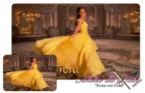 Jogo Americano - Bela e a Fera