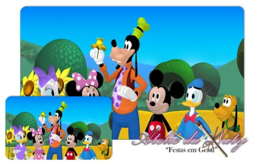 Jogo Americano - Casa do Mickey
