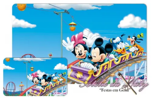 Jogo Americano - Casa do Mickey