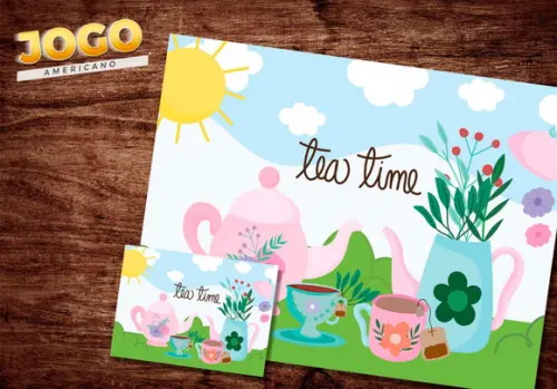 Jogo Americano - Chá de Bonecas