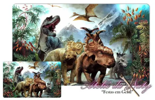 Jogo Americano - Dinossauros