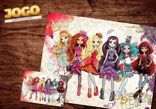 Jogo Americano - Ever After High