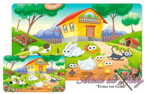 Jogo Americano - Fazendinha