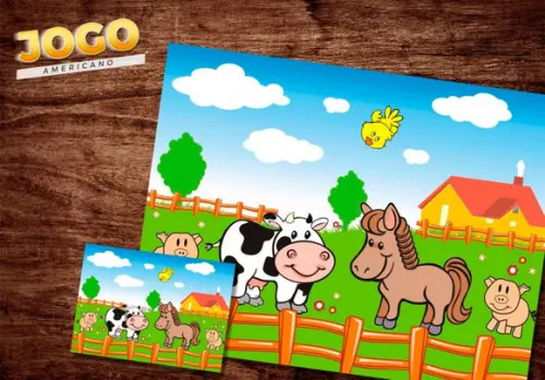 Jogo Americano - Fazendinha