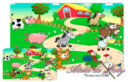 Jogo Americano - Fazendinha