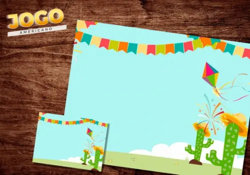 Jogo Americano - Festa Junina
