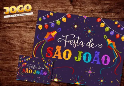 Jogo Americano - Festa Junina