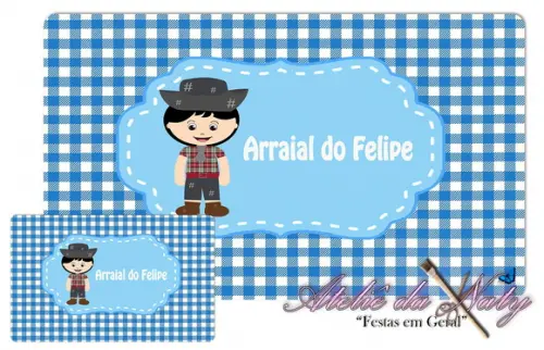 Jogo Americano - Festa Junina