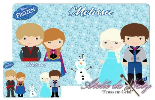 Jogo Americano - Frozen
