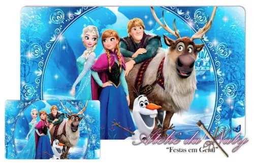 Jogo Americano - Frozen