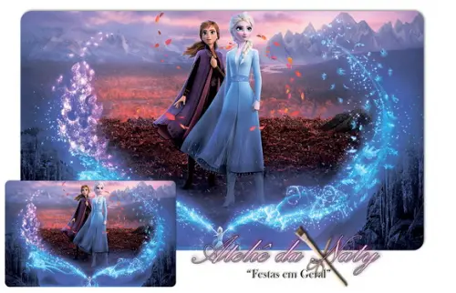 Jogo Americano - Frozen 2