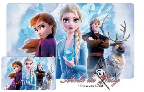Jogo Americano - Frozen 2