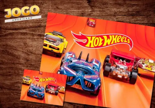 Jogo Americano - Hot Wheels