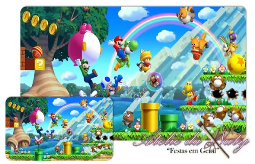 Jogo Americano - Mario Bros