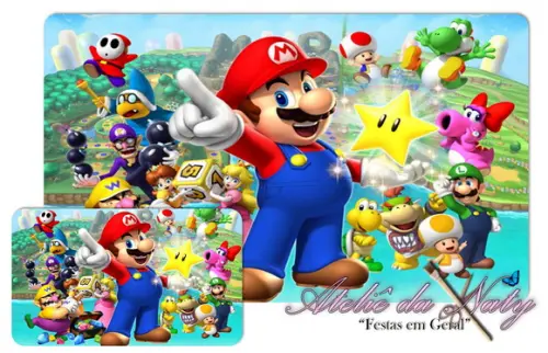 Jogo Americano - Mario Bros
