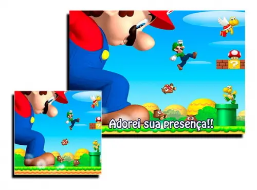 Jogo Americano - Mario Bros