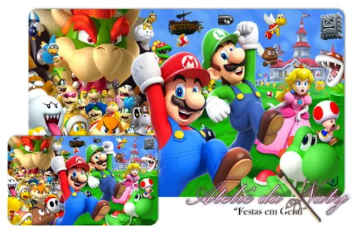 Jogo Americano - Mario Bros