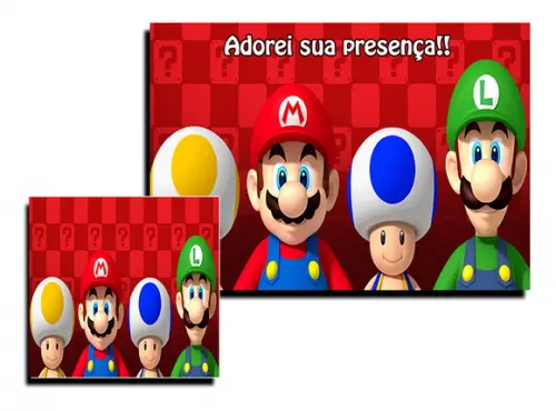 Jogo Americano - Mario Bros