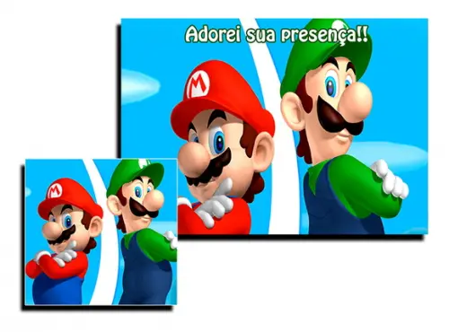 Jogo Americano - Mario Bros