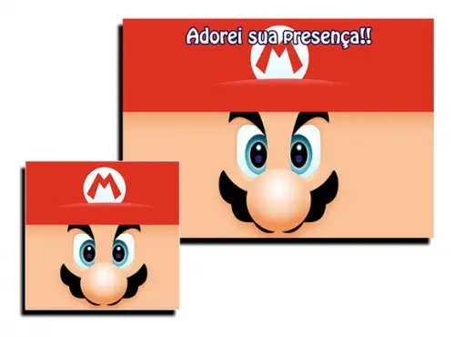 Jogo Americano - Mario Bros