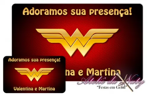 Jogo Americano - Mulher Maravilha
