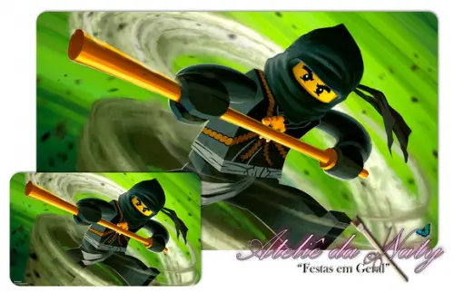 Jogo Americano - Ninjago