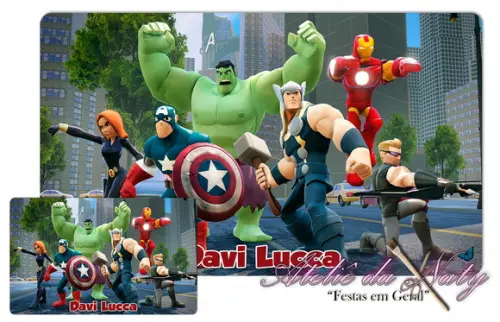 Jogo Americano - os Vingadores