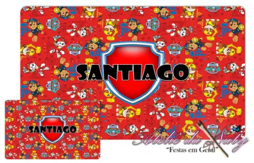 Jogo Americano - Patrulha Canina