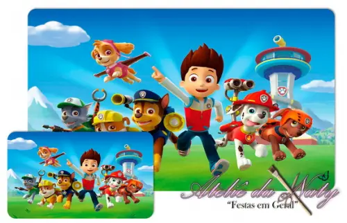 Jogo Americano - Patrulha Canina