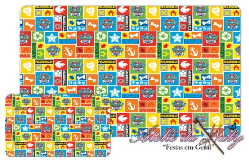 Jogo Americano - Patrulha Canina