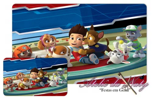 Jogo Americano - Patrulha Canina
