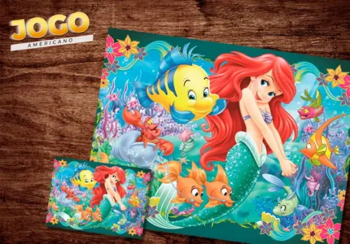 Jogo Americano - Pequena Sereia