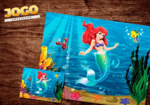 Jogo Americano - Pequena Sereia