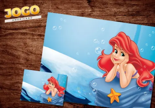 Jogo Americano - Pequena Sereia