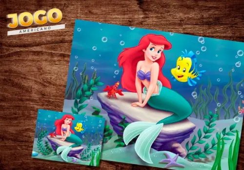 Jogo Americano - Pequena Sereia