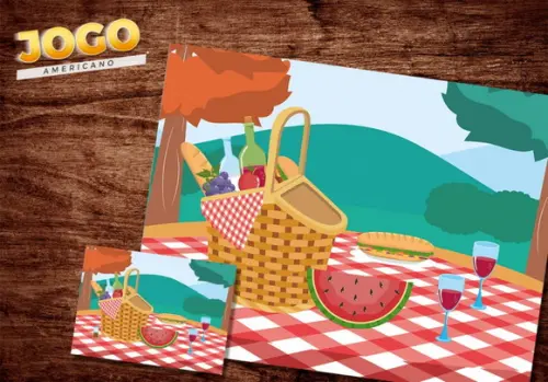 Jogo Americano - Picnic