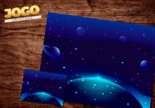Jogo Americano - Planetas