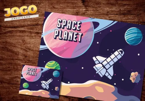 Jogo Americano - Planetas