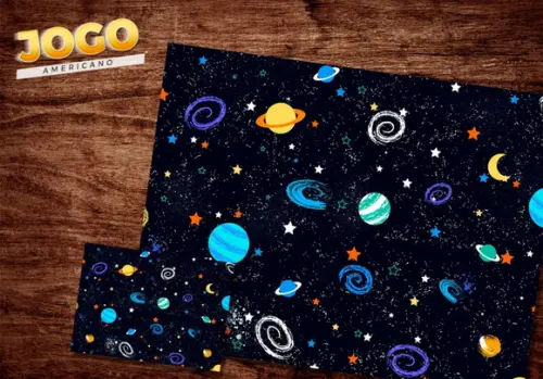 Jogo Americano - Planetas