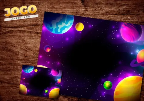 Jogo Americano - Planetas