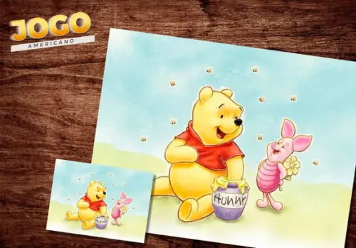 Jogo Americano - Pooh