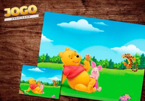 Jogo Americano - Pooh